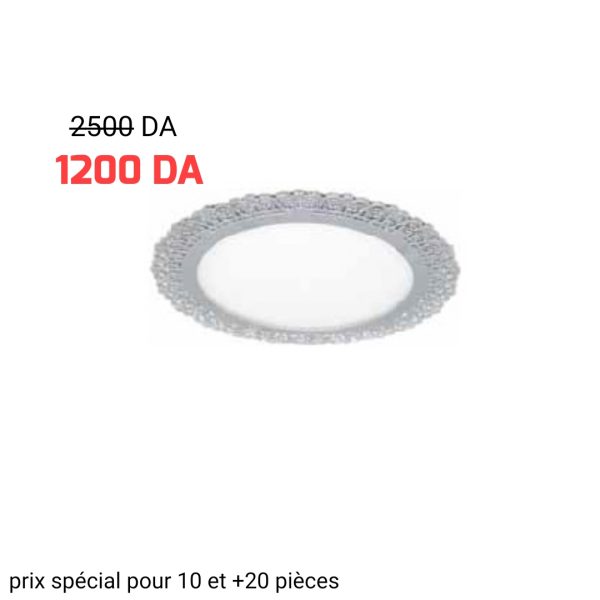 downlight LED Cano 12W chromé 590lm 3000K