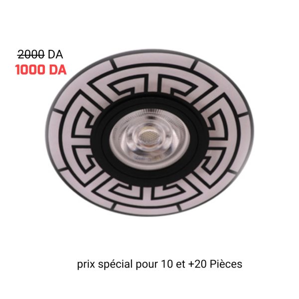 Spot Viso GU10 + LED3W 4000K N20 dec Ø75mm