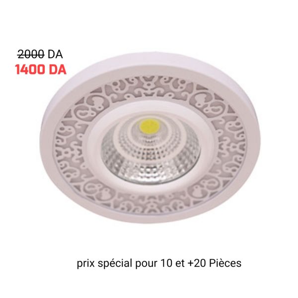 Spot RUBISTAR LED 5w+5w 4000k Blanc