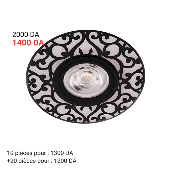 Spot Flora GU10 + LED 3W 4000K N20 décØ75mm